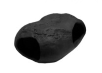Грот GL Камень укрытие с двумя отверсиями XS 9х6,5х6.5см